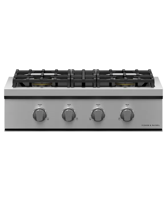 Fisher & Paykel 30" Professional Gas Rangetop Natural Gas - Stainless - CPV3-304-N