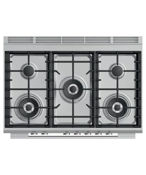 Fisher & Paykel 36" 5 Burner Contemporary Gas Range - Stainless - OR36SDG4X1