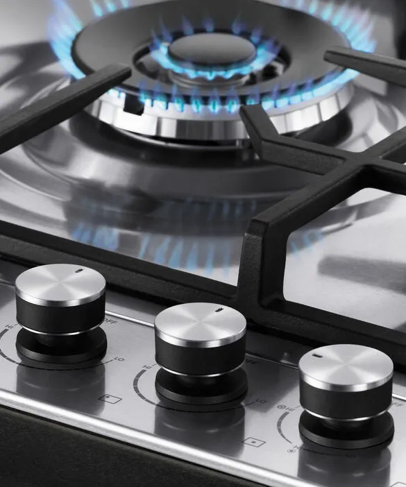 Fisher & Paykel 36" Contemporary Gas Cooktop LPG - Stainless - CG365DLPX1 N