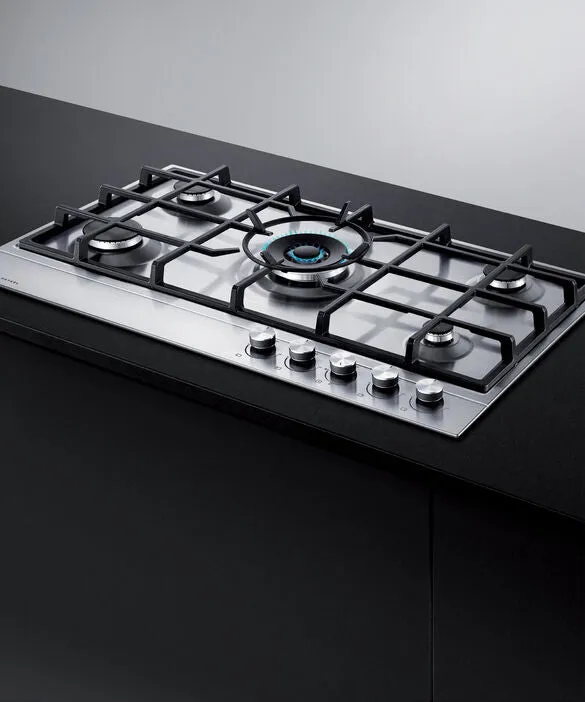 Fisher & Paykel 36" Contemporary Gas Cooktop Natural Gas - Stainless - CG365DNGX1 N