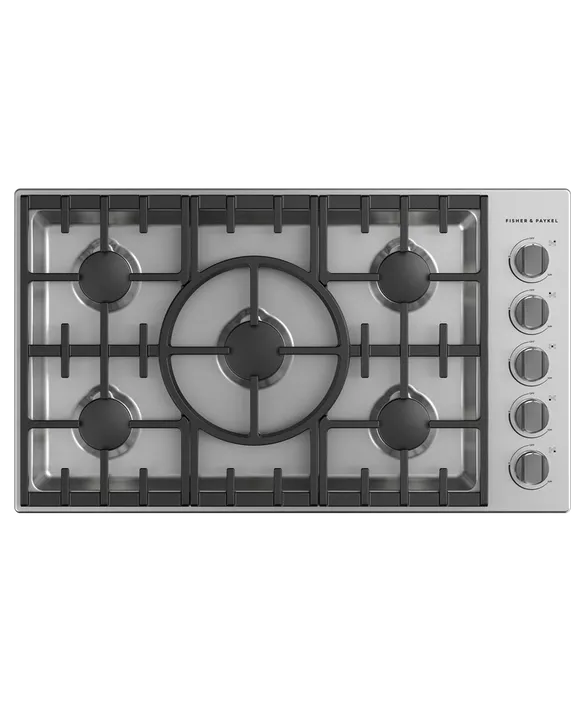 Fisher & Paykel 36" Professional Gas Cooktop Natural Gas - Stainless - CDV3-365N