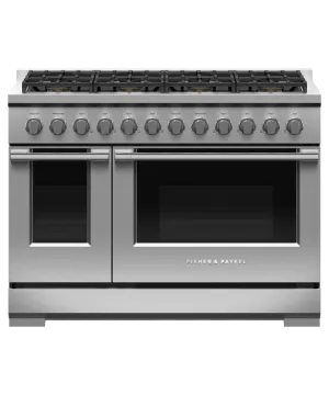 Fisher & Paykel 48" 8 Burner Professional Gas Range Natural Gas - Stainless - RGV3-488-N
