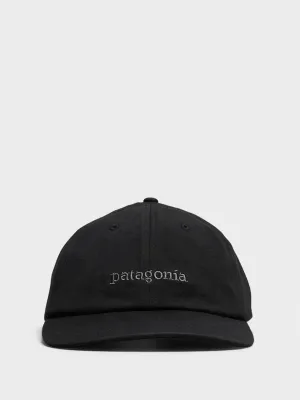 Fitz Roy Icon Trad Cap In Text Logo: Ink Black Hot Sale Frenzy Best Seller Deal