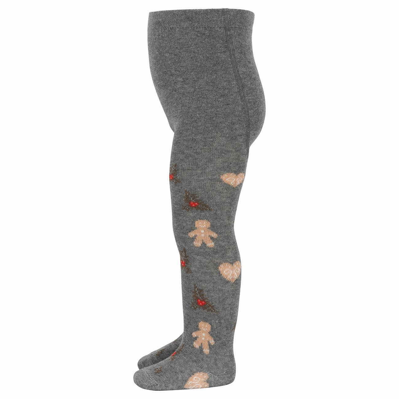 End-of-Week Deals Mp Danmark Christmas Tights Grey Melange