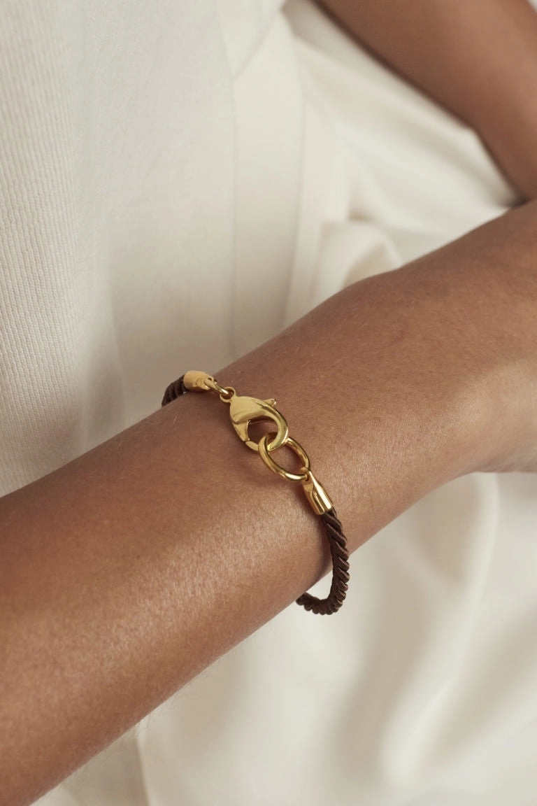 Tilly Sveaas Friendship Bracelet In Mahogany Exclusive Online Offer