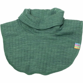 Joha Wool Green Polo Neck Basic Best Deal Alert