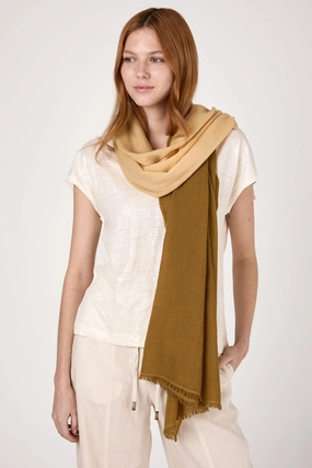 Hot Pick of the Day Clearance Event Alert Knit Ombre Scarf In Bruciato