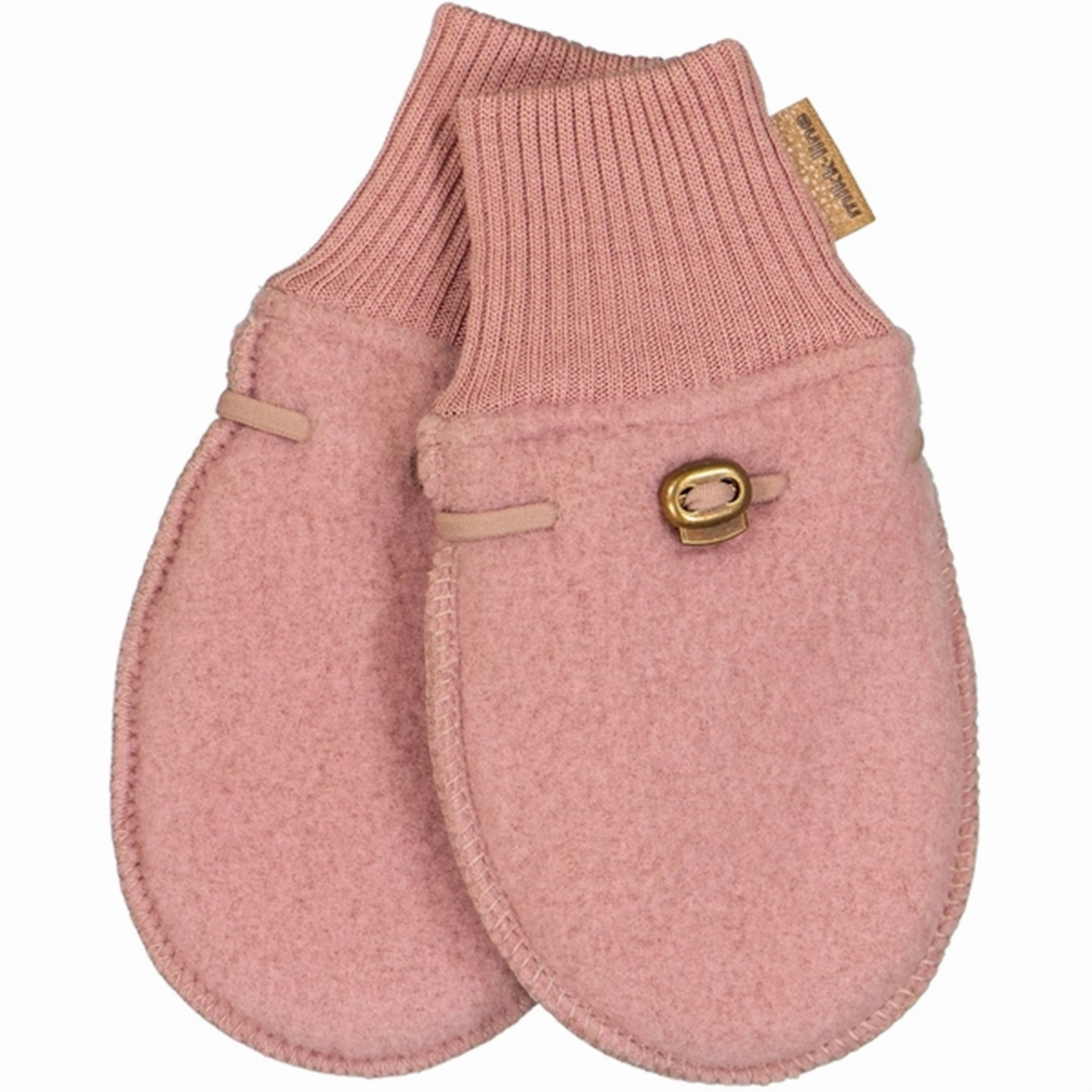 Todays Hot Savings Mikk-Line Wool Mittens Burlwood