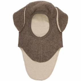Shop Today & Save Huttelihut Brown Melange Balaclava Wool Fleece W. Lin.