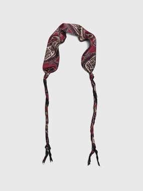 Twisted Tie In Burgundy Paisley Today Only Discount Alert Must-Have Items