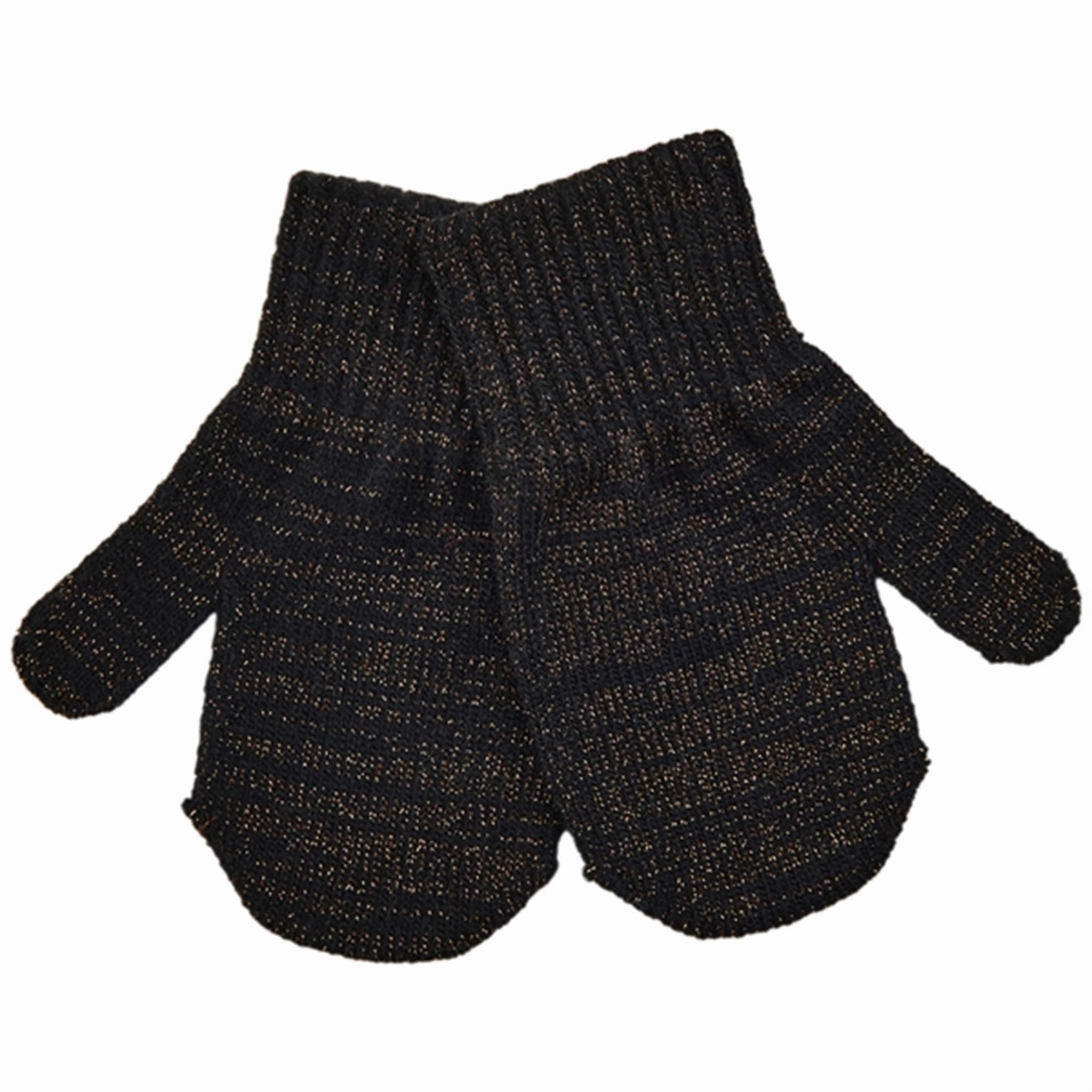 Shop & Save Big Hot Pick Deal Mikk-Line Magic Mittens W/Lurex 3-Pack Decadent Chocolate Black Antrazite