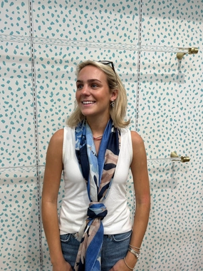 Dont Wait! Save Special Occasion Discount Moody Blooms Print Scarf