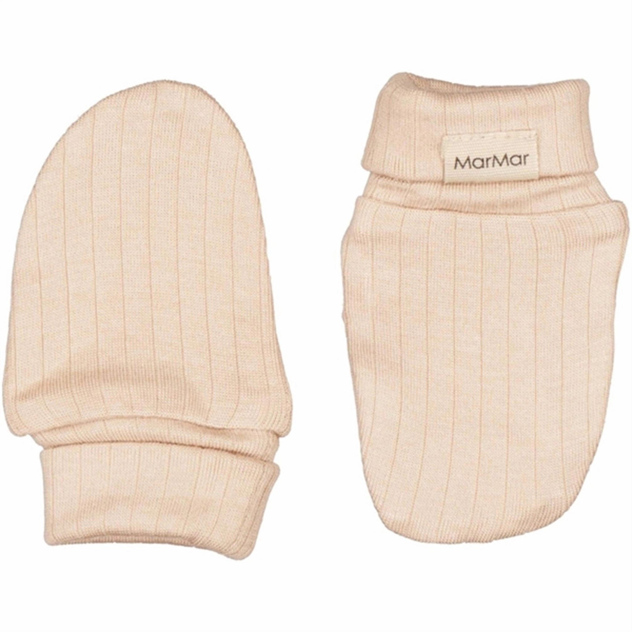 Shop Hot Picks Marmar New Born Micro Modal Beige Rose Mittens