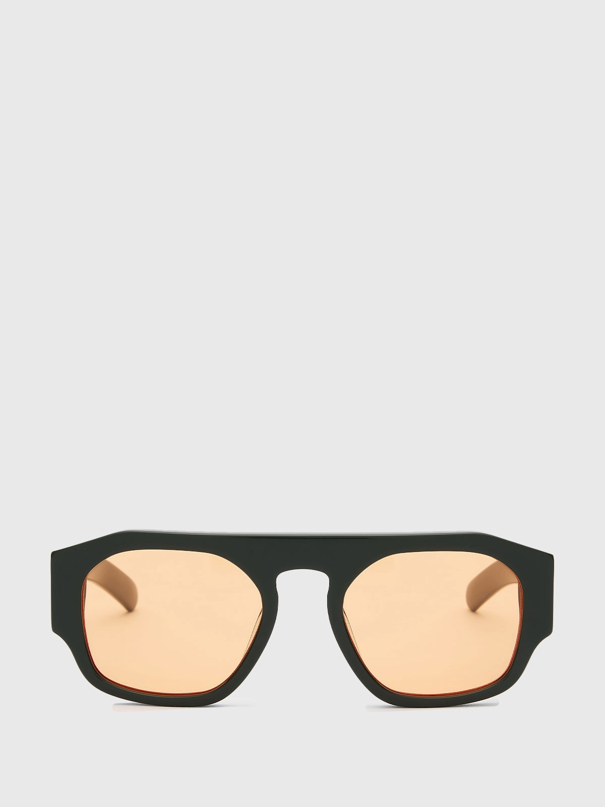 Today Only Offer Instant Discount Flatlist X Sunflower Shade 02 Sunglasses In Forest Green And Solid Orange Lens