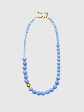 Mega Online Discount Grab the Deal Now Float Necklace In Blue Lace Agate