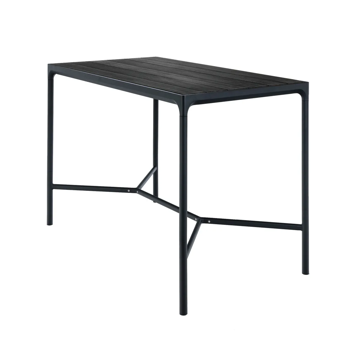 Four Rectangular Outdoor Bar Table