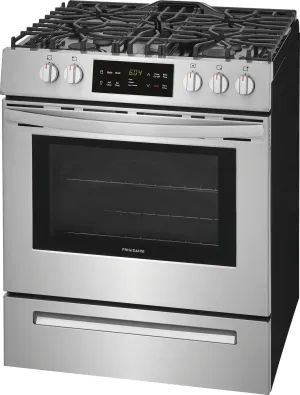 Frigidaire 30" Slide-In Gas Self Clean - Stainless - FFGH3054US