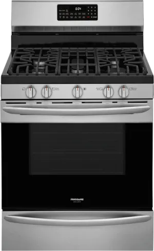 Frigidaire Gallery 30" Free Standing Gas Range Self Clean True Convection - Stainless - GCRG3060AF