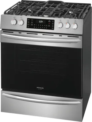 Frigidaire Gallery 30" Slide-In Gas Range Self Clean - Stainless - FGGH3047VF