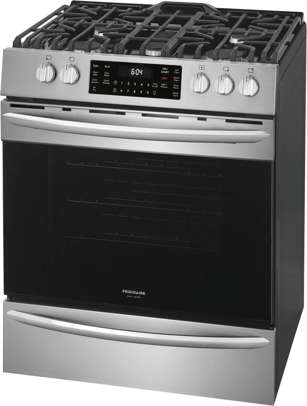 Frigidaire Gallery 30" Slide-In Gas Range Self Clean - Stainless - FGGH3047VF