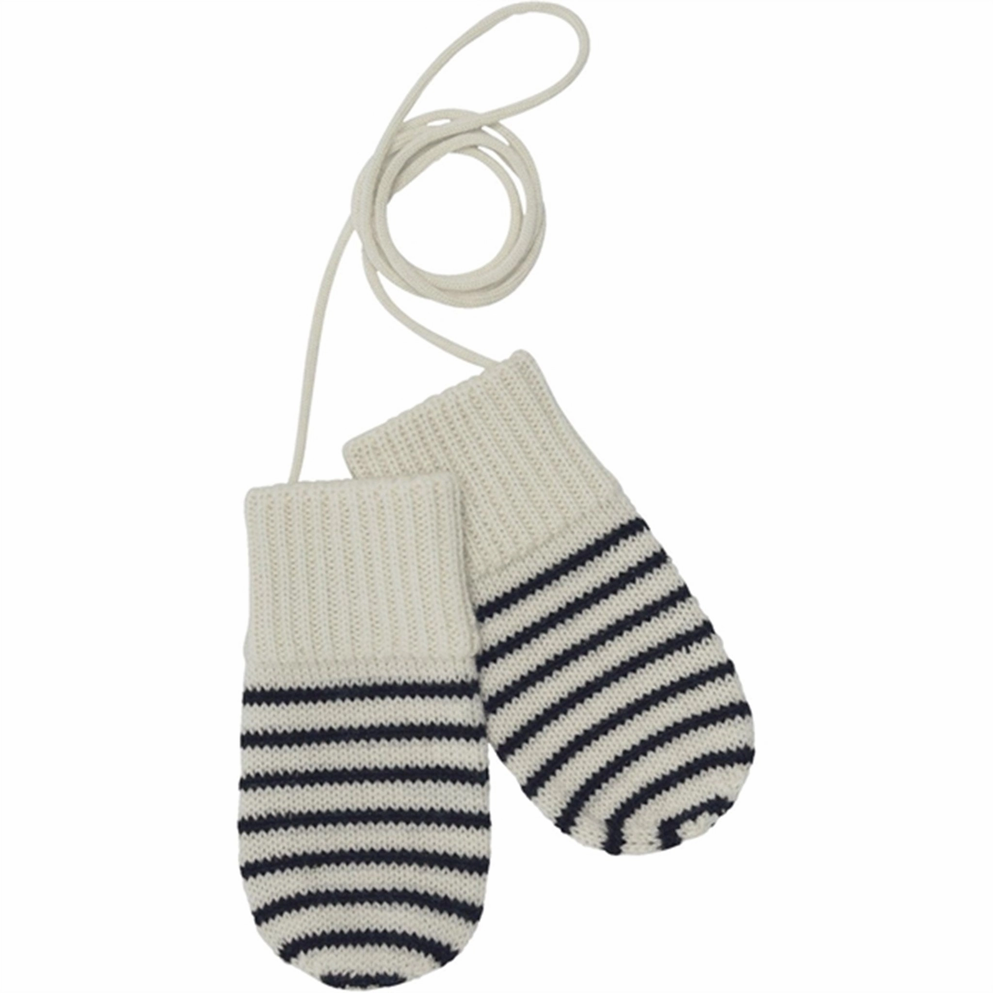 Fub Baby Mittens Ecru/Dark Navy Today Only Steal