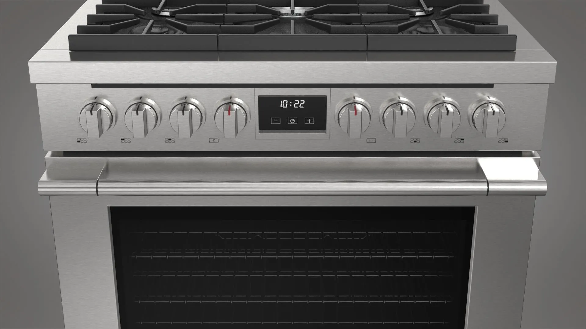 Fulgor Milano 400 Series Accento 36" Professional Gas Range - Stainless - F4PGR366S2