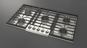 Fulgor Milano 600 Series 36" Pro Gas Cooktop - Stainless - F6PGK365S1