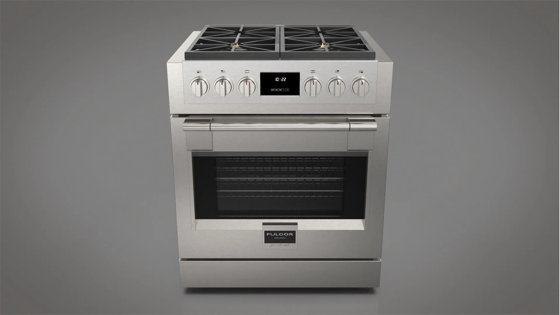 Fulgor Milano 600 Series Sofia 30" Professional Gas Range - Stainless - F6PGR304S2