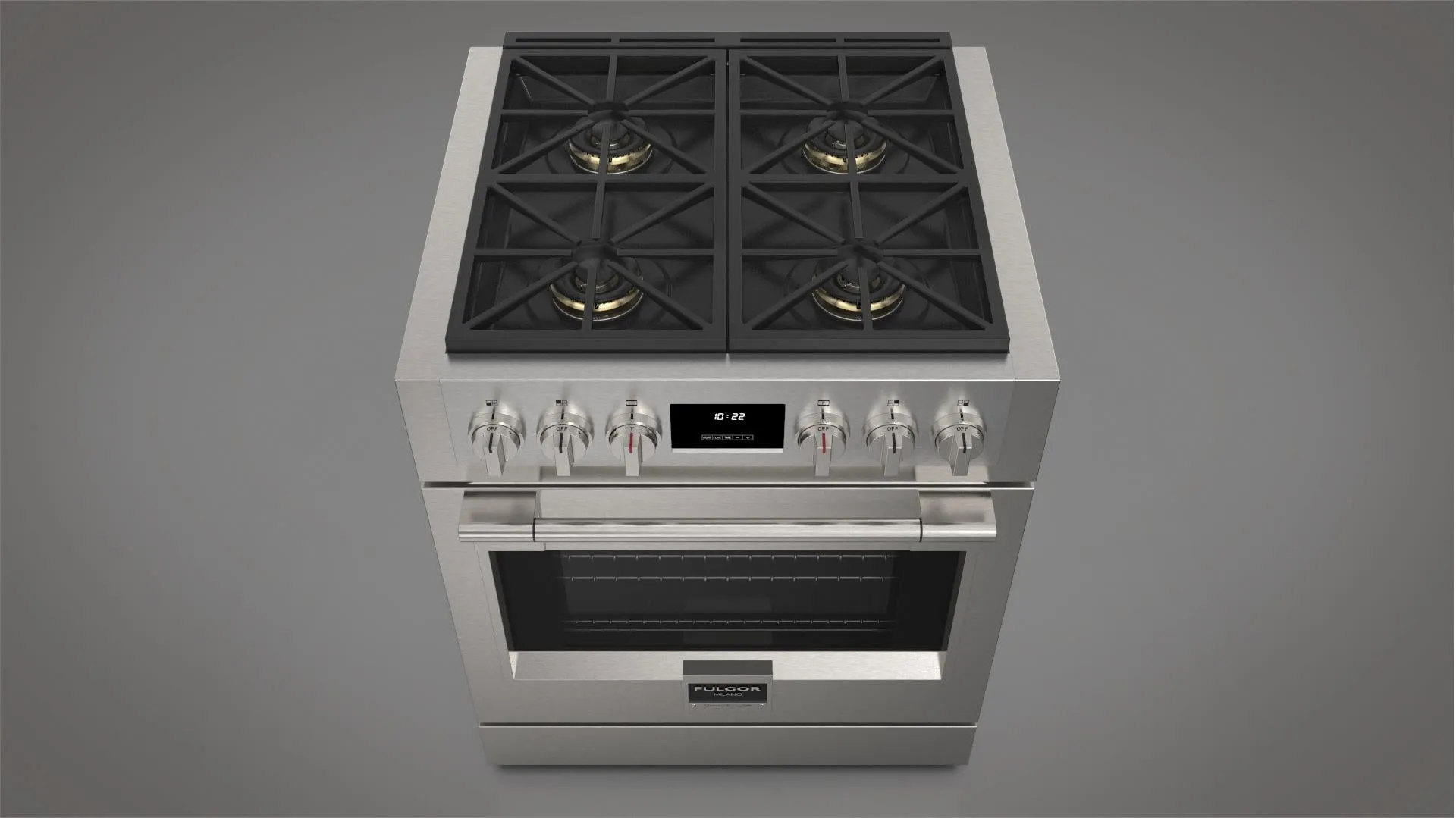Fulgor Milano 600 Series Sofia 30" Professional Gas Range - Stainless - F6PGR304S2