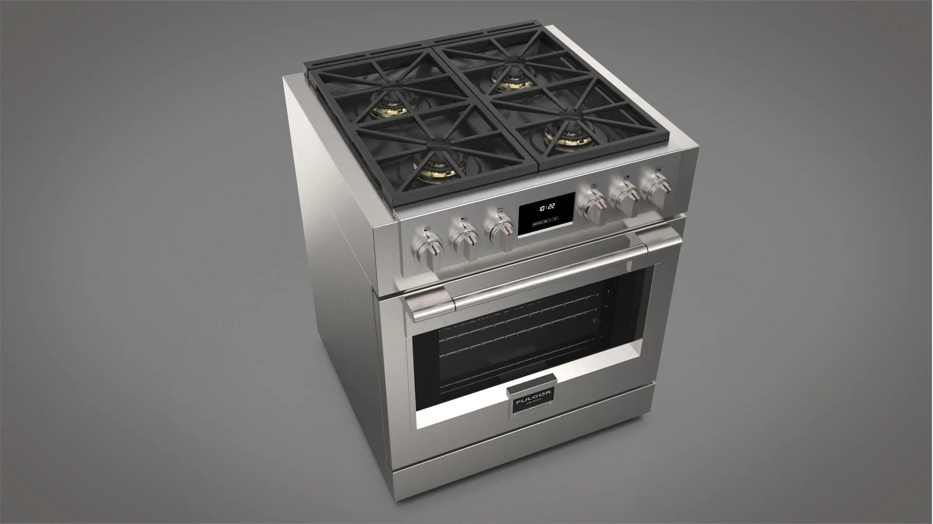 Fulgor Milano 600 Series Sofia 30" Professional Gas Range - Stainless - F6PGR304S2