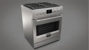 Fulgor Milano 600 Series Sofia 30" Professional Gas Range - Stainless - F6PGR304S2