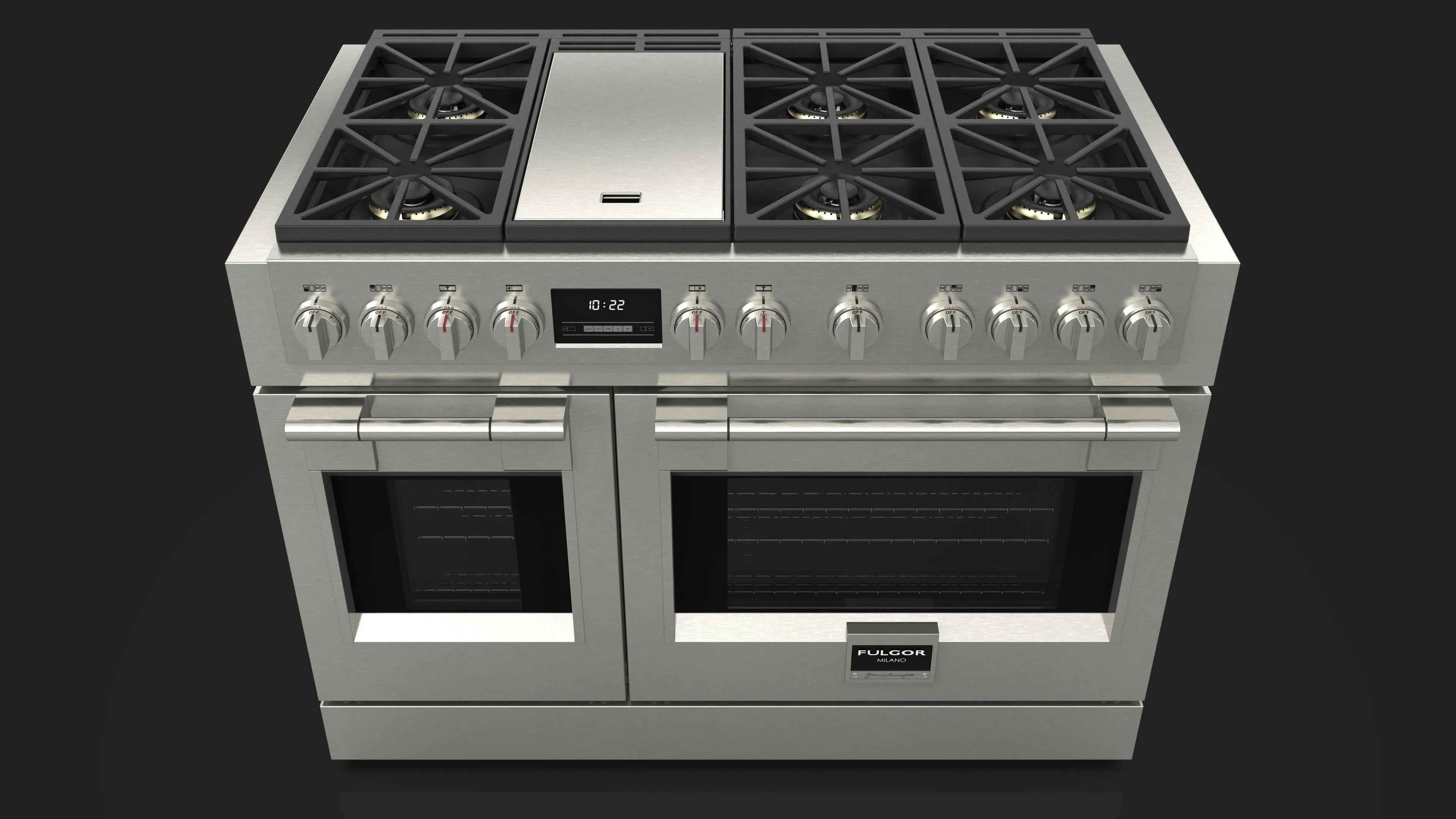 Fulgor Milano 600 Series Sofia 48" Professional Gas Range - Stainless - F6PGR486GS2