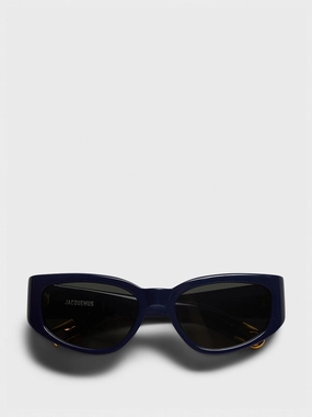 Limited Time Steal Gala Sunglasses In Navy, Yellow Gold And Grey