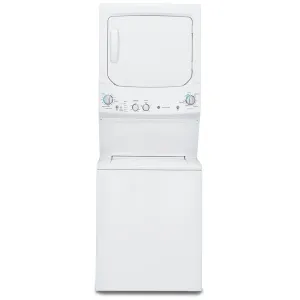 GE 24" Unitized Laundry Gas Dryer - White - GUD24GSSMWW
