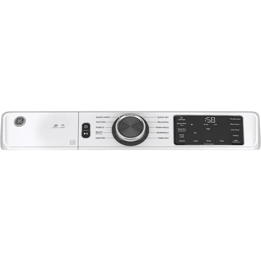 GE 27" Gas Dryer - White - GFD55GSSNWW