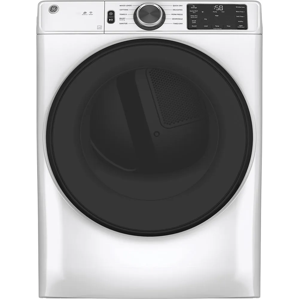 GE 27" Gas Dryer - White - GFD55GSSNWW