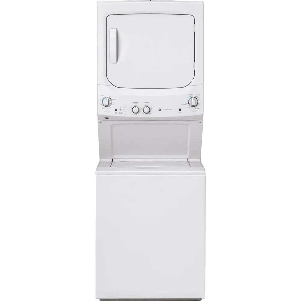 GE 27" Unitized Laundry Gas Dryer - White - GUD27GSSMWW