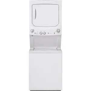 GE 27" Unitized Laundry Gas Dryer - White - GUD27GSSMWW