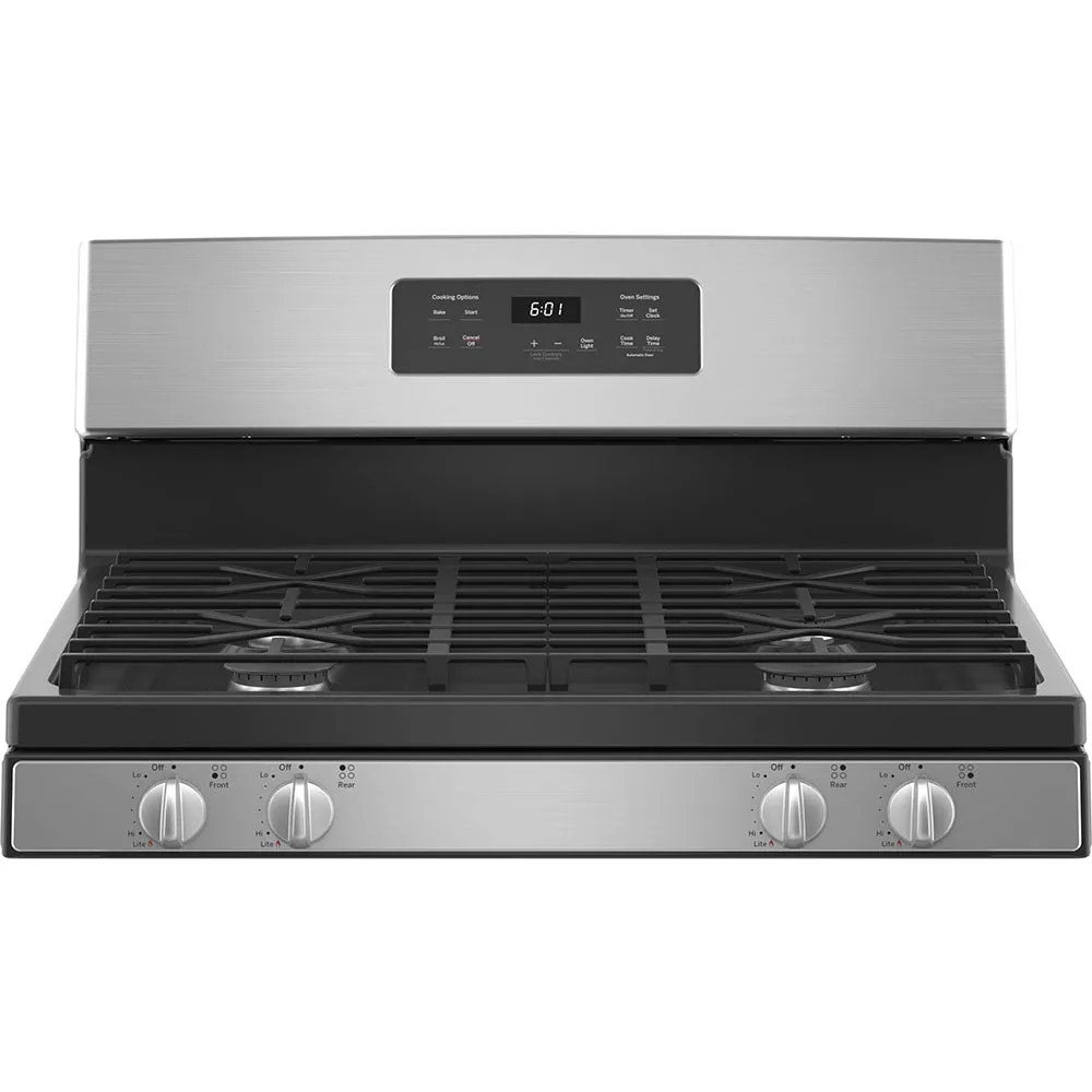 GE 30" Gas Freestanding Range 4.8 Cu Ft - Stainless - JCGBS61RPSS