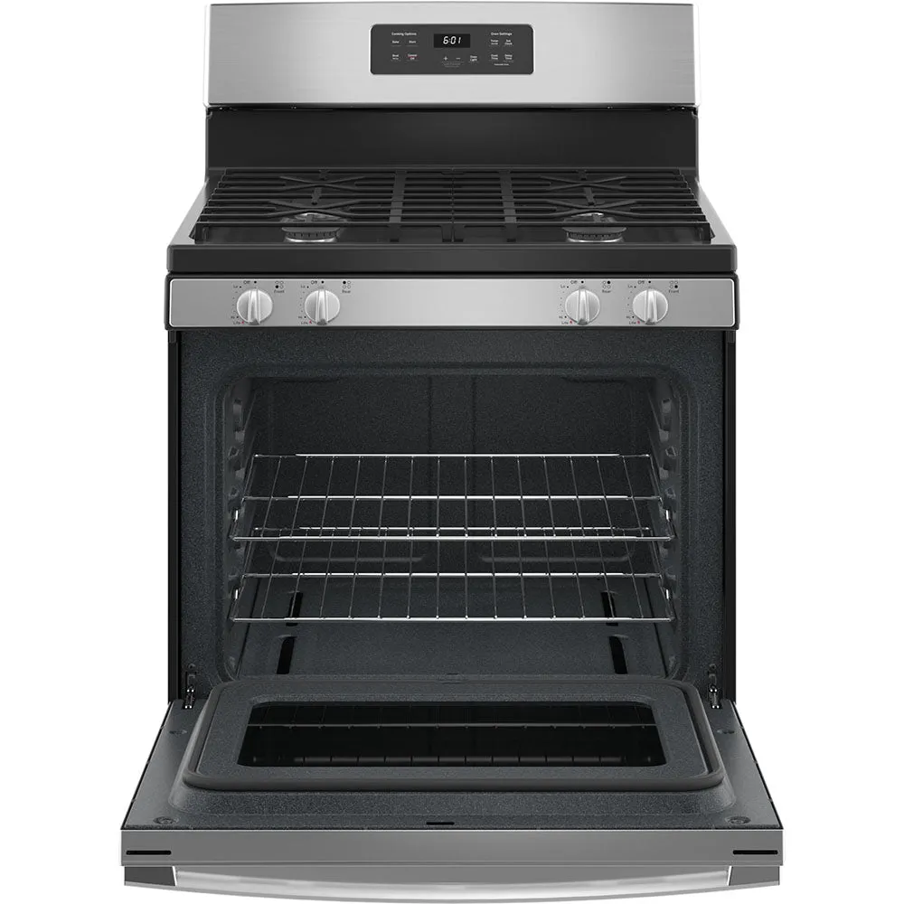 GE 30" Gas Freestanding Range 4.8 Cu Ft - Stainless - JCGBS61RPSS