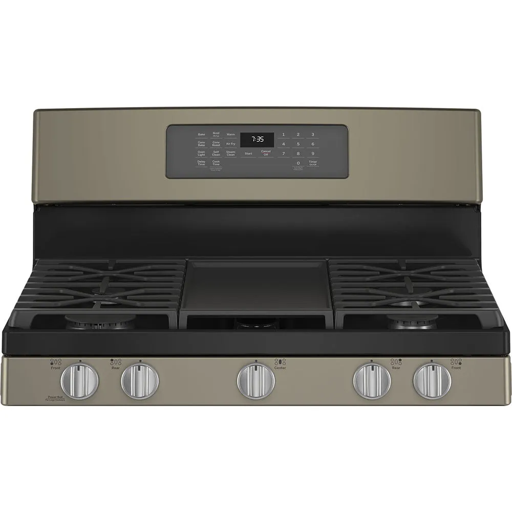 GE 30" Gas Freestanding Range Self Cleaning - Slate - JCGB735EPES