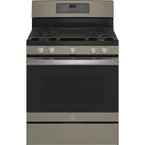 GE 30" Gas Freestanding Range Self Cleaning - Slate - JCGB735EPES