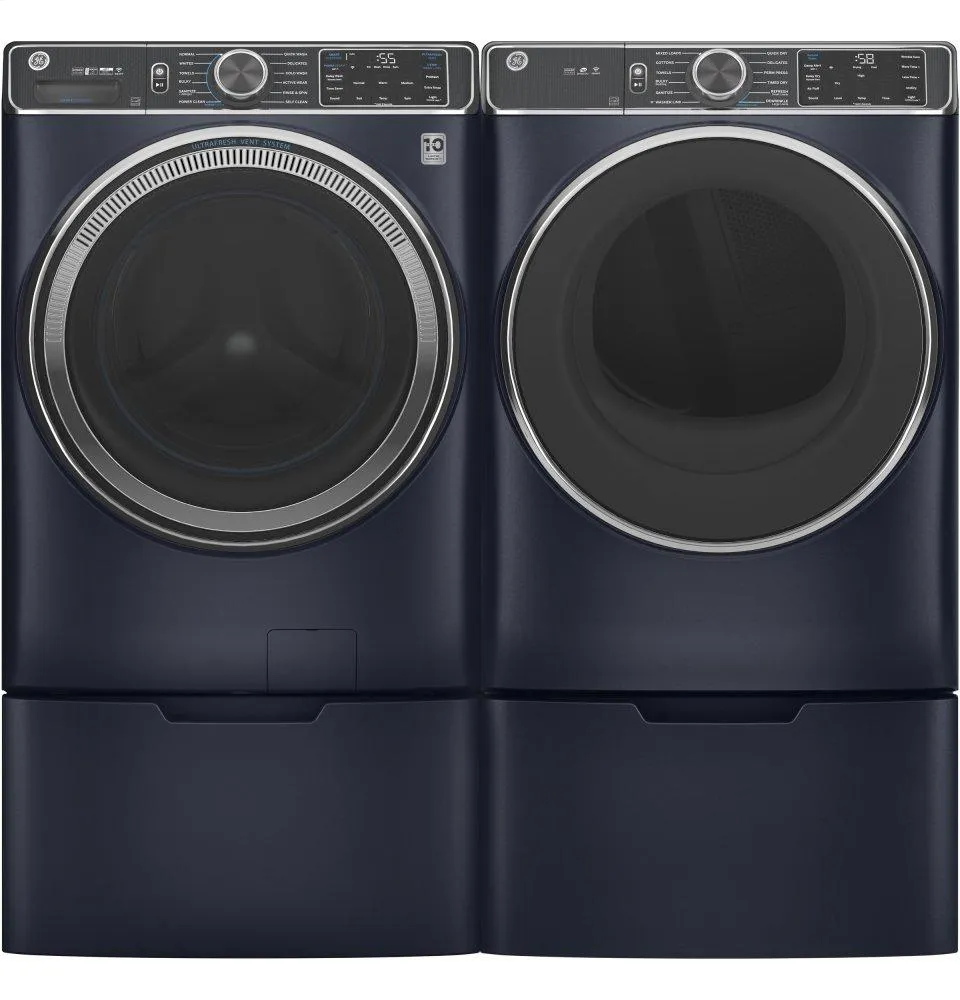 Ge Appliances GFD85GSPNRS Ge 7.8 Cu. Ft. Capacity Smart Front Load Gas Dryer With Steam And Sanitize Cycle