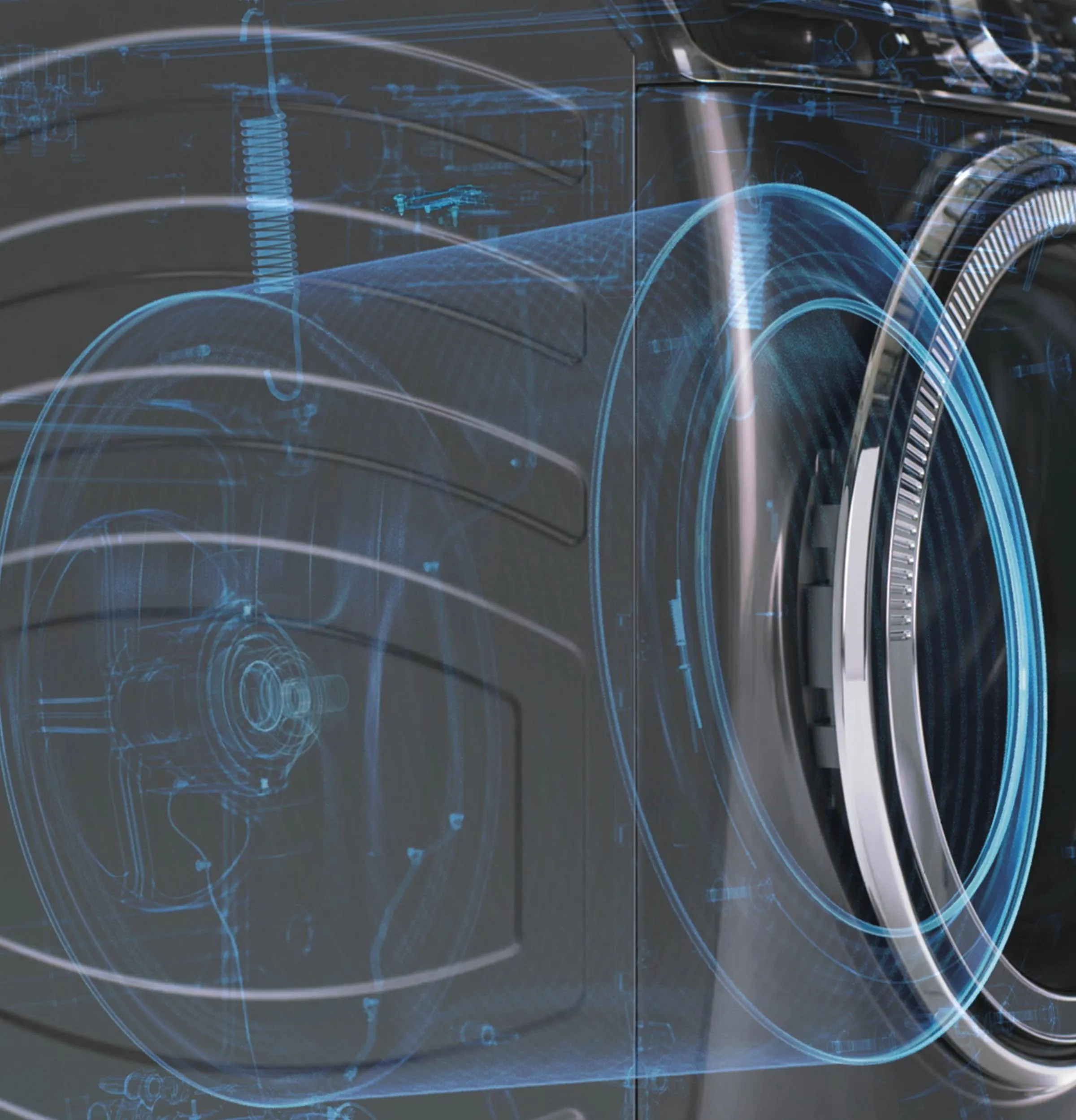 Ge Appliances GFW350SSYWW Ge? Energy Star? 4.6 Cu. Ft. Capacity Smart Front Load Washer With Ultrafresh Vent System With Odorblock&#8482;