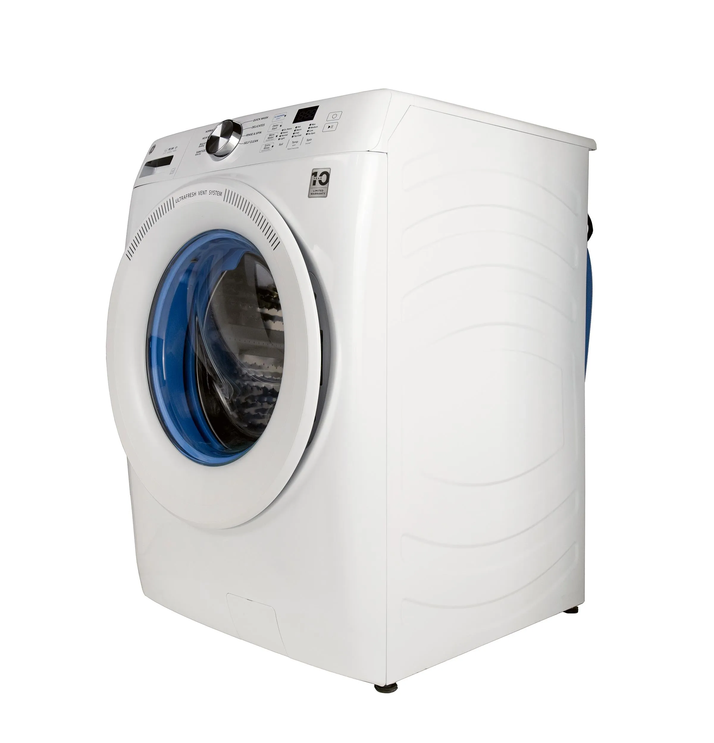 Ge Appliances GFW350SSYWW Ge? Energy Star? 4.6 Cu. Ft. Capacity Smart Front Load Washer With Ultrafresh Vent System With Odorblock&#8482;