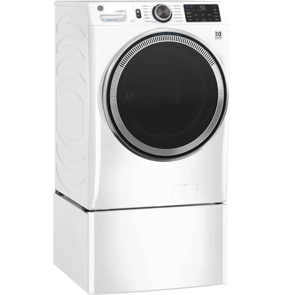 Ge Appliances GFW650SSNWW Ge? 4.8 Cu. Ft. Capacity Smart Front Load Energy Star? Steam Washer With Smartdispense&#8482; Ultrafresh Vent System With Odorblock&#8482; And Sanitize   Allergen