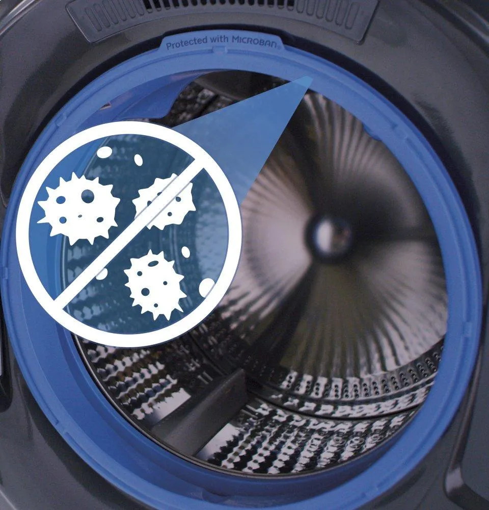 Ge Appliances GFW650SSNWW Ge? 4.8 Cu. Ft. Capacity Smart Front Load Energy Star? Steam Washer With Smartdispense&#8482; Ultrafresh Vent System With Odorblock&#8482; And Sanitize   Allergen