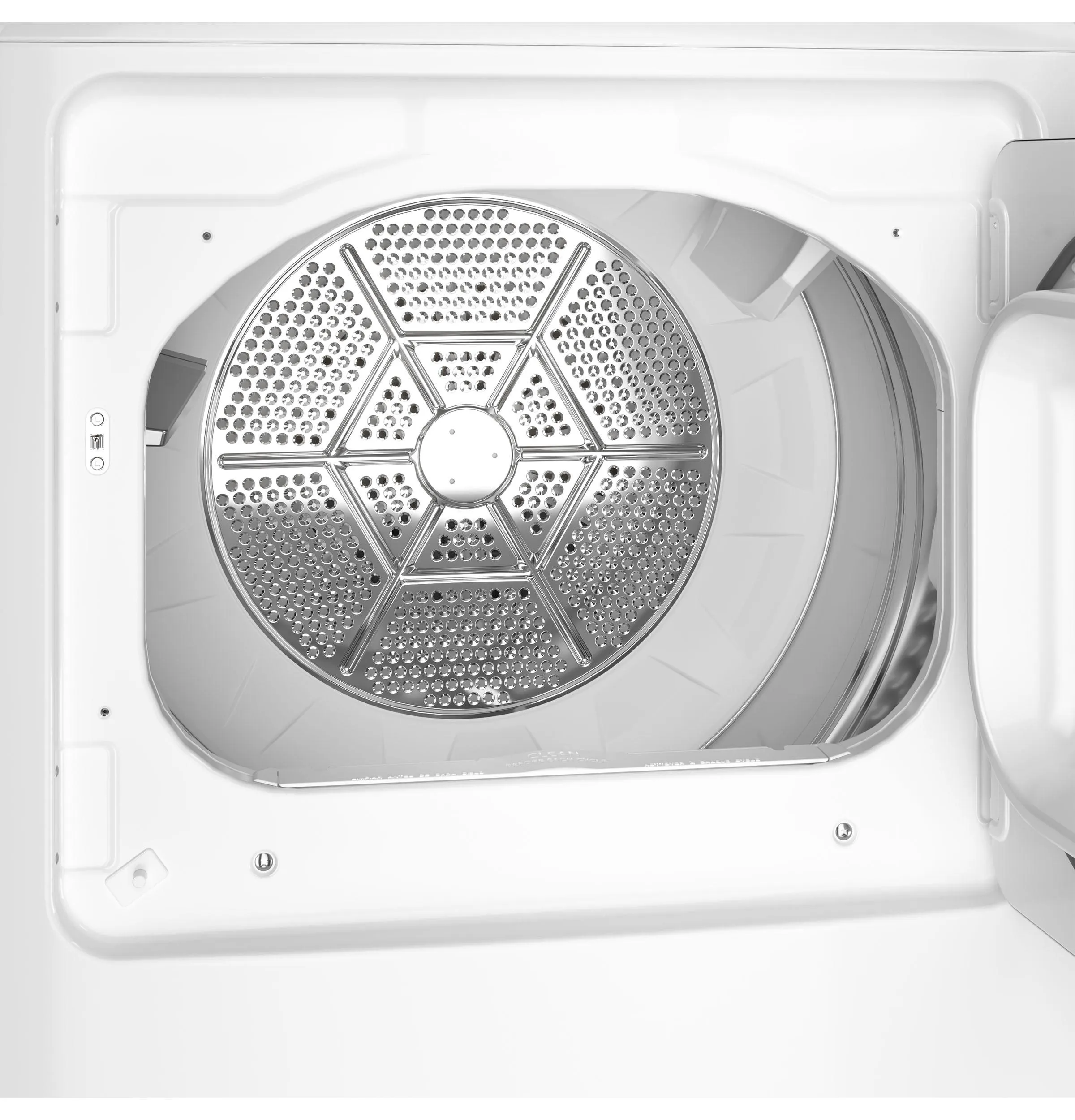 Ge Appliances GTD38GASWWS Ge 7.2 Cu. Ft. Capacity Gas Dryer With Up To 120 Ft. Venting And Reversible Door&#X200B;