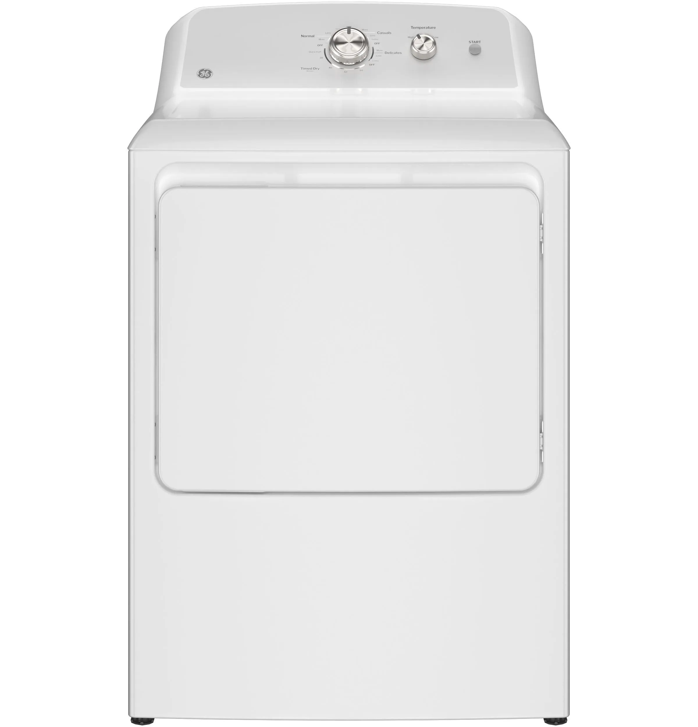 Ge Appliances GTD38GASWWS Ge 7.2 Cu. Ft. Capacity Gas Dryer With Up To 120 Ft. Venting And Reversible Door&#X200B;