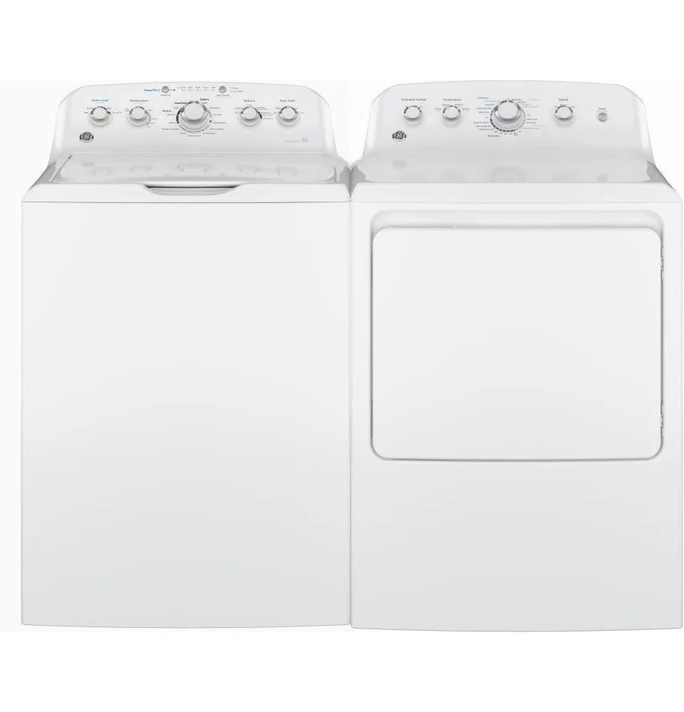 Ge Appliances GTD42GASJWW Ge 7.2 Cu. Ft. Capacity Aluminized Alloy Drum Gas Dryer